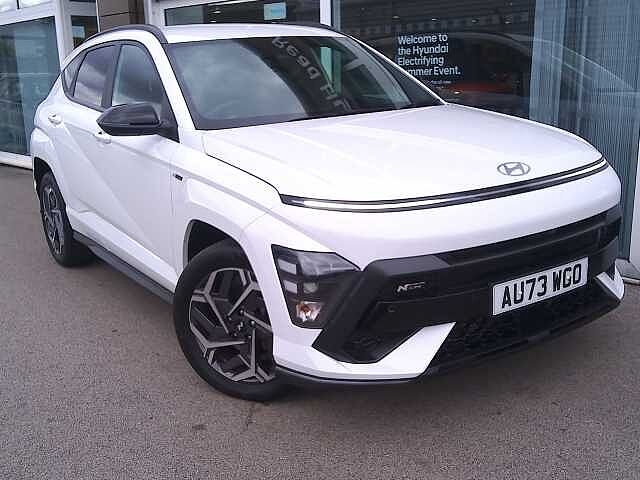 Hyundai KONA 1.0T N Line 5dr DCT Atlas White