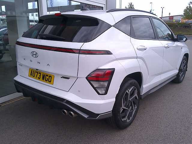 Hyundai KONA 1.0T N Line 5dr DCT Atlas White