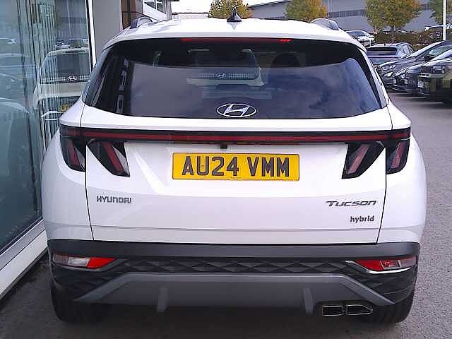 Hyundai TUCSON 1.6 TGDi Hybrid 230 Premium 5dr 2WD Auto Atlas White