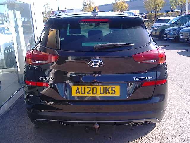 Hyundai TUCSON 1.6 CRDi 48V MHD 136 N Line 5dr 2WD Phantom Black