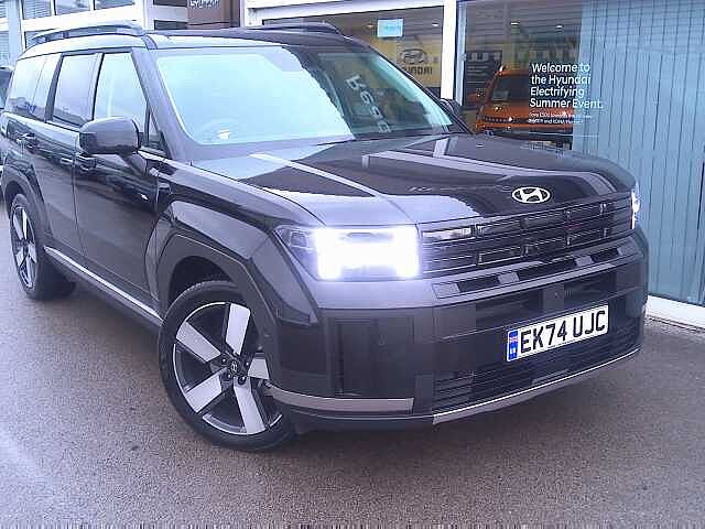Hyundai SANTA FE 1.6 TGDi Hybrid Ultimate 5dr Auto Abyss Black