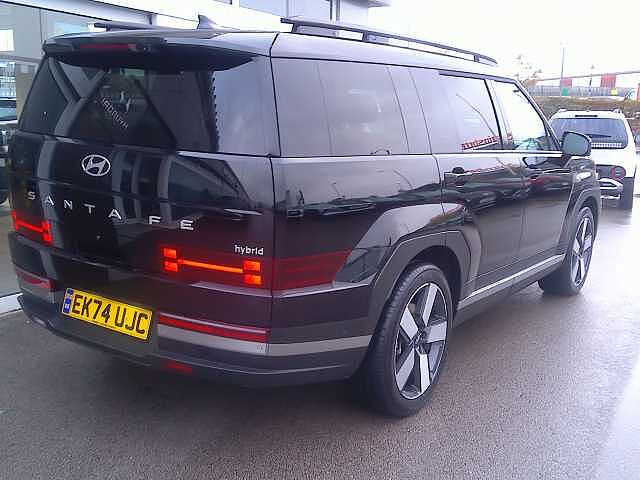 Hyundai SANTA FE 1.6 TGDi Hybrid Ultimate 5dr Auto Abyss Black
