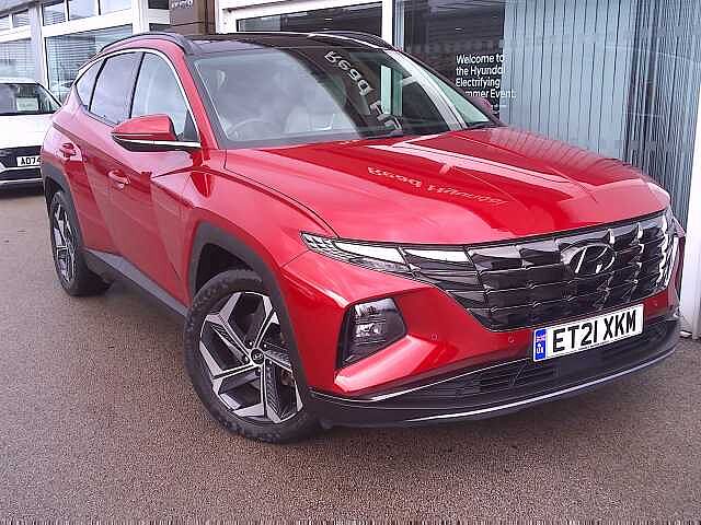 Hyundai TUCSON 1.6 TGDi Ultimate 5dr 2WD Sunset Red
